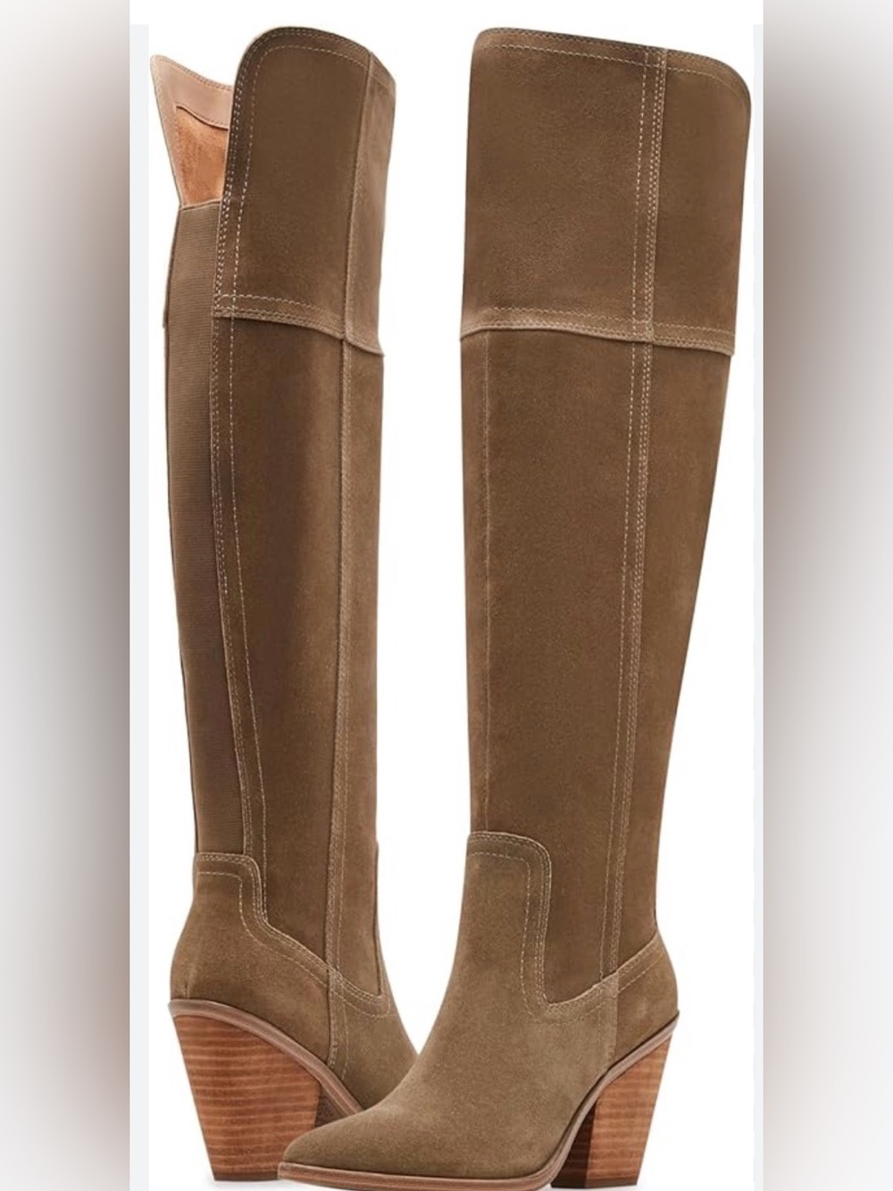 Blondo Taupe -Knee high Boots